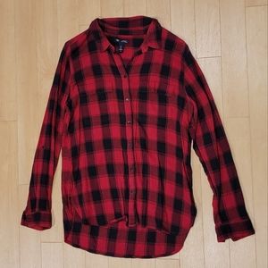 GAP plaid button up